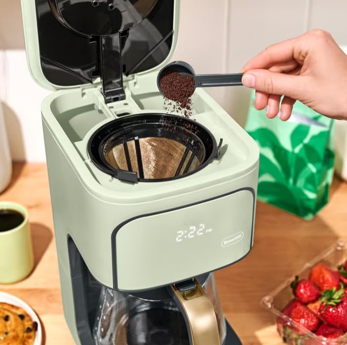 12 Cup Programmable Coffee Maker with Glass Carafe U57059