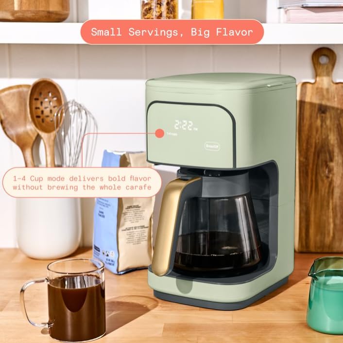 12 Cup Programmable Coffee Maker with Glass Carafe U57059