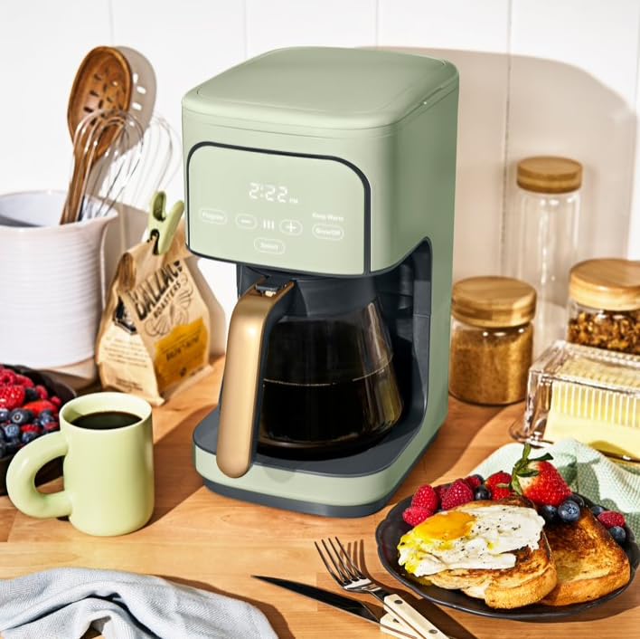12 Cup Programmable Coffee Maker with Glass Carafe U57059