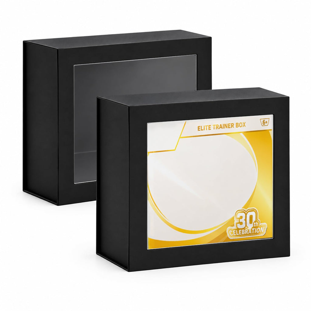 Black Cardboard Magnetic Display Box 4 Pack R516