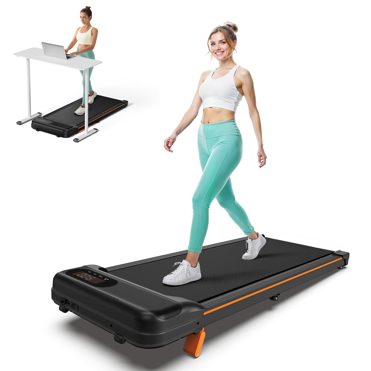 2.5HP Under Desk Treadmill with Incline M137