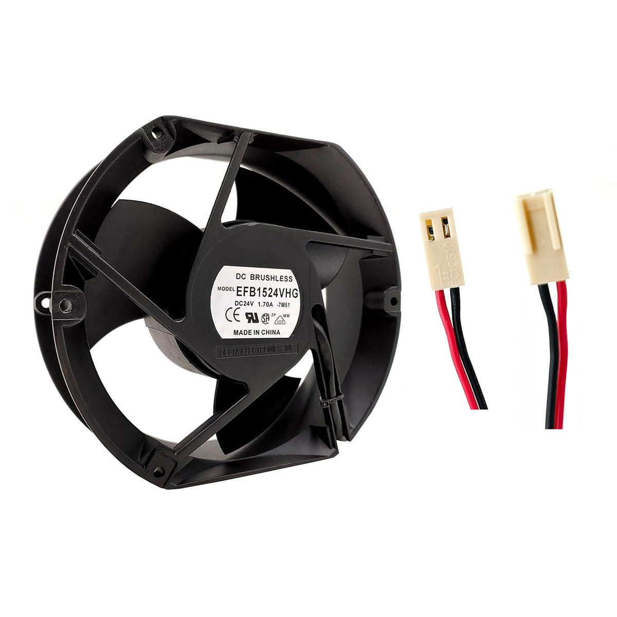 172mm x 150mm x 51mm 24V Cooling Fan C511