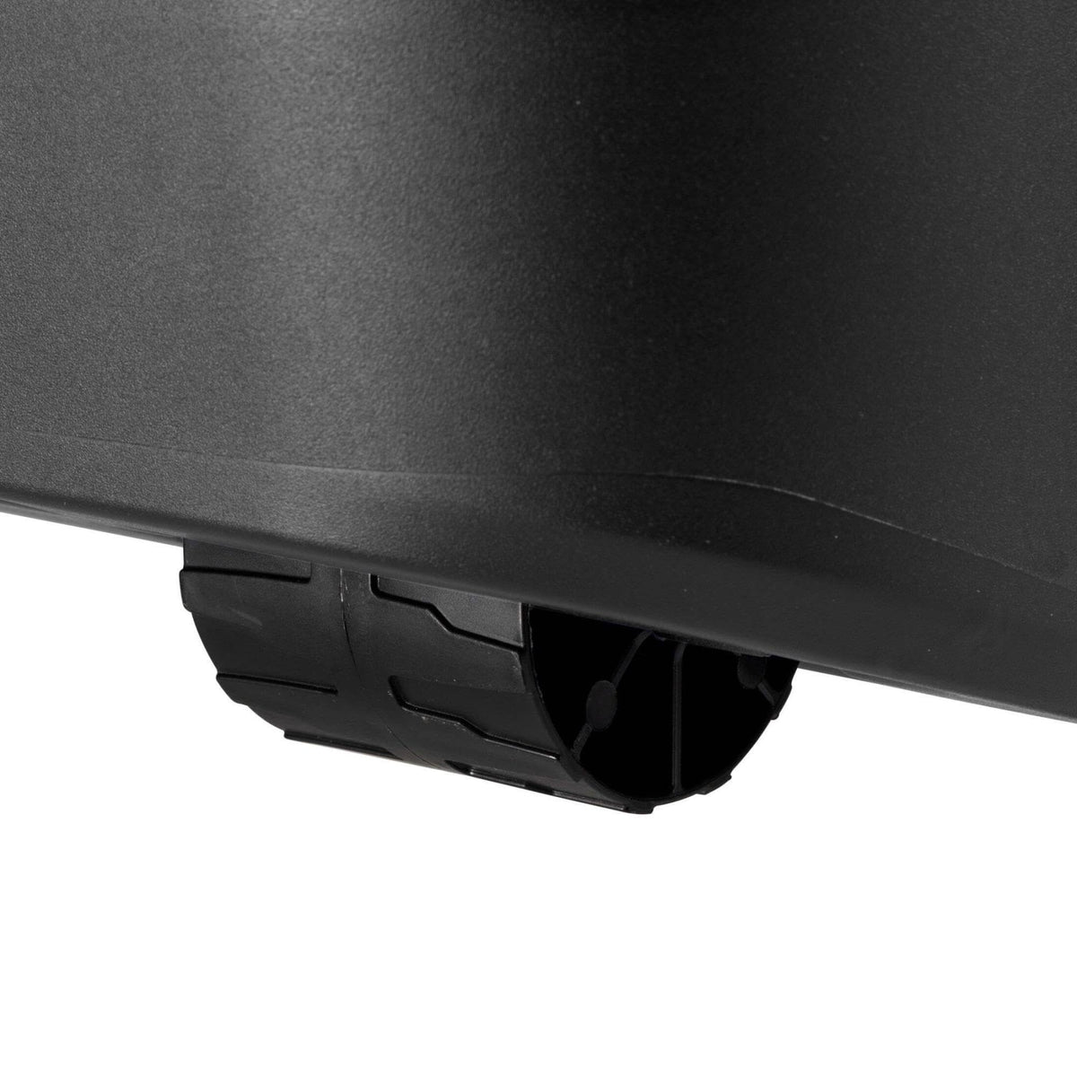 22 Gallon Black Wheeled Plastic Storage Trunk Q409