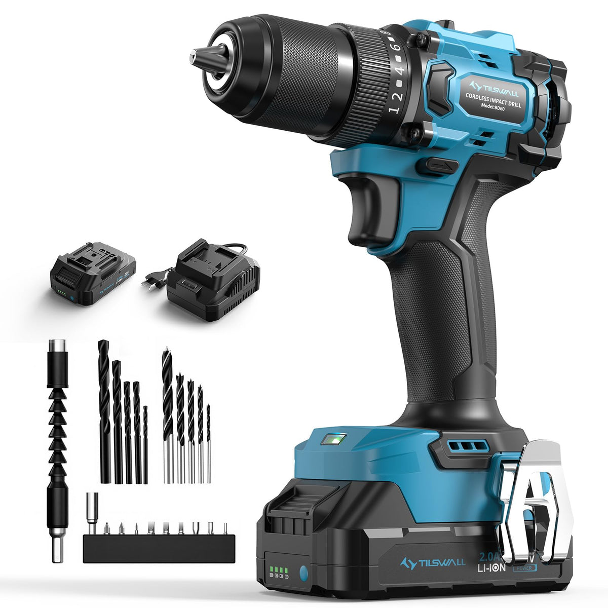 20V Cordless Drill with 65N.m High Torque T211