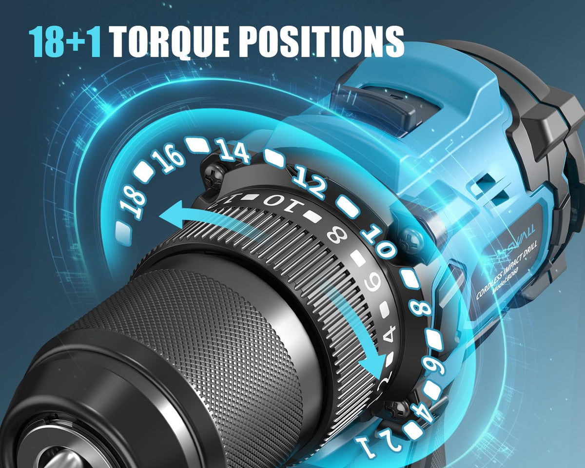 20V Cordless Drill with 65N.m High Torque T211