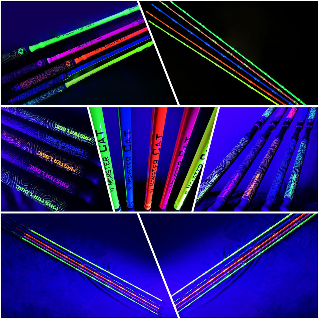7' MH Glow-in-Dark Casting Rod A147