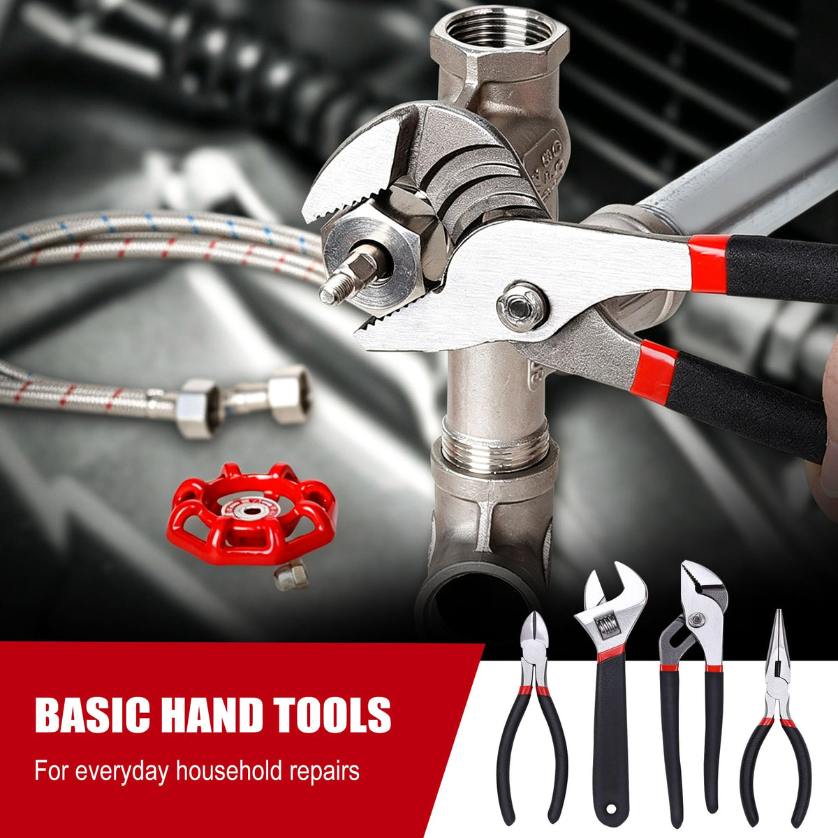 236-Piece Home Repairing Tool Set with Tool Bag I936