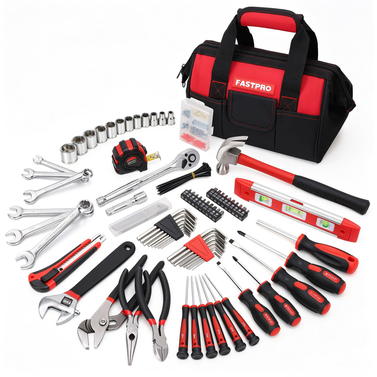 236-Piece Home Repairing Tool Set with Tool Bag I936