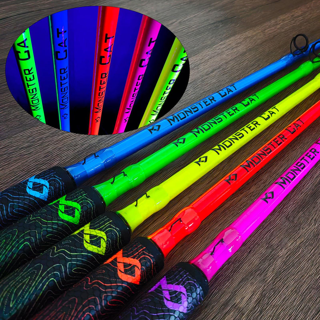 7' MH Glow-in-Dark Casting Rod A147