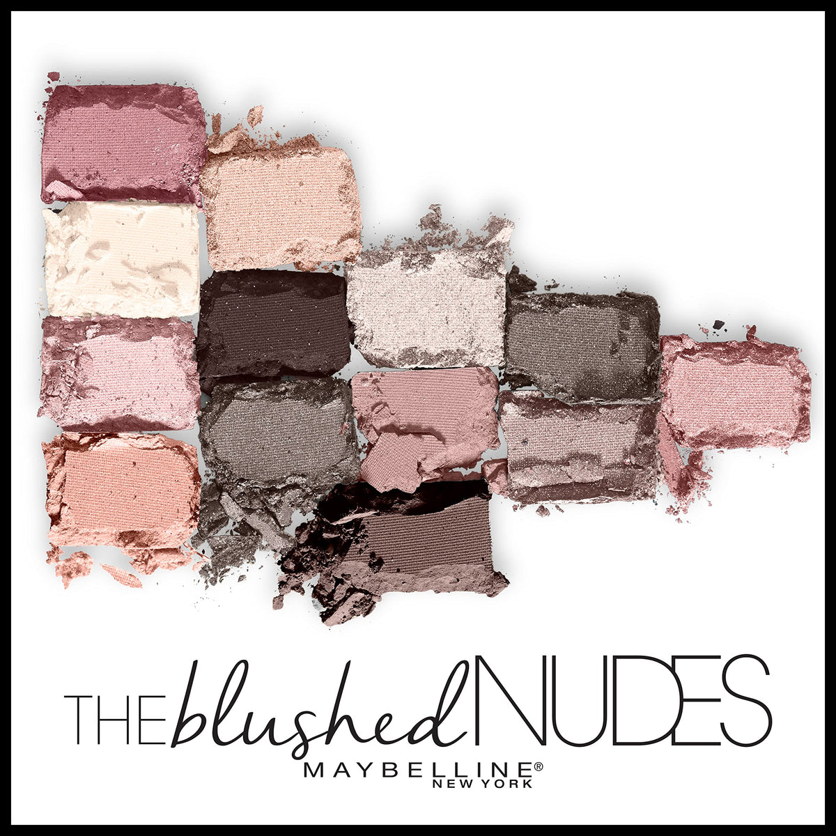 12 Pigmented Matte & Shimmer Eyeshadow Palette L345457